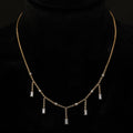 Rangani Flying Baguette Necklace