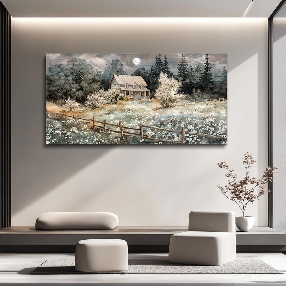 Impressive Landscape Gallery Canvas Wall Art 30x60