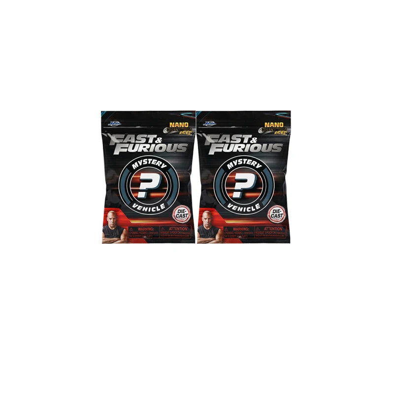 JADA W2 Fast & Furious 1:128 Diecast Metal Mini Cars Blind Box (Wave 2) - Random Movie Vehicle Collection