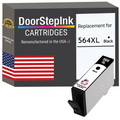 DoorStepInk Brand for HP 564XL (CN684WN) Black Remanufactured in the USA Ink Cartridge