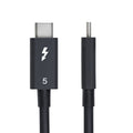 Power Cord Startech TBLT5MM50CM240W Black 50 cm