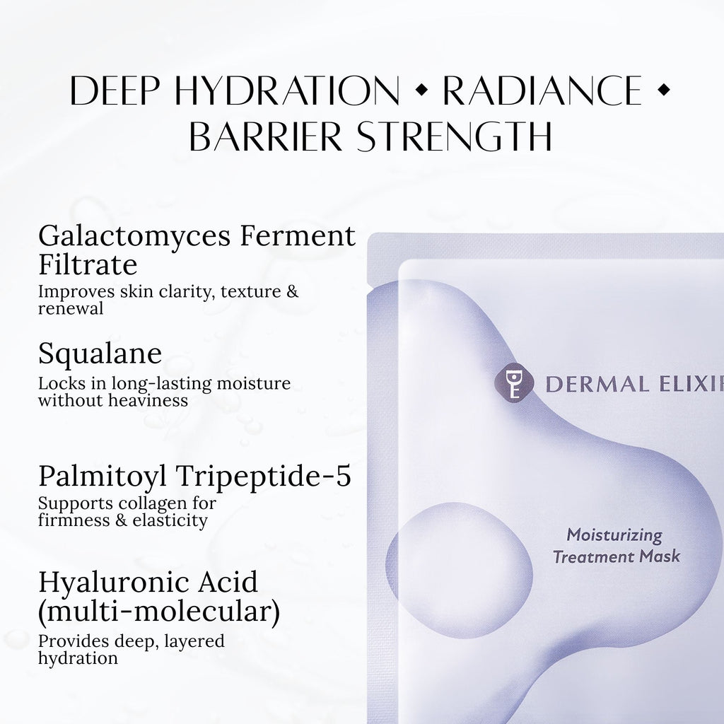 Dermal Elixir Moisturizing Treatment Sheet Mask