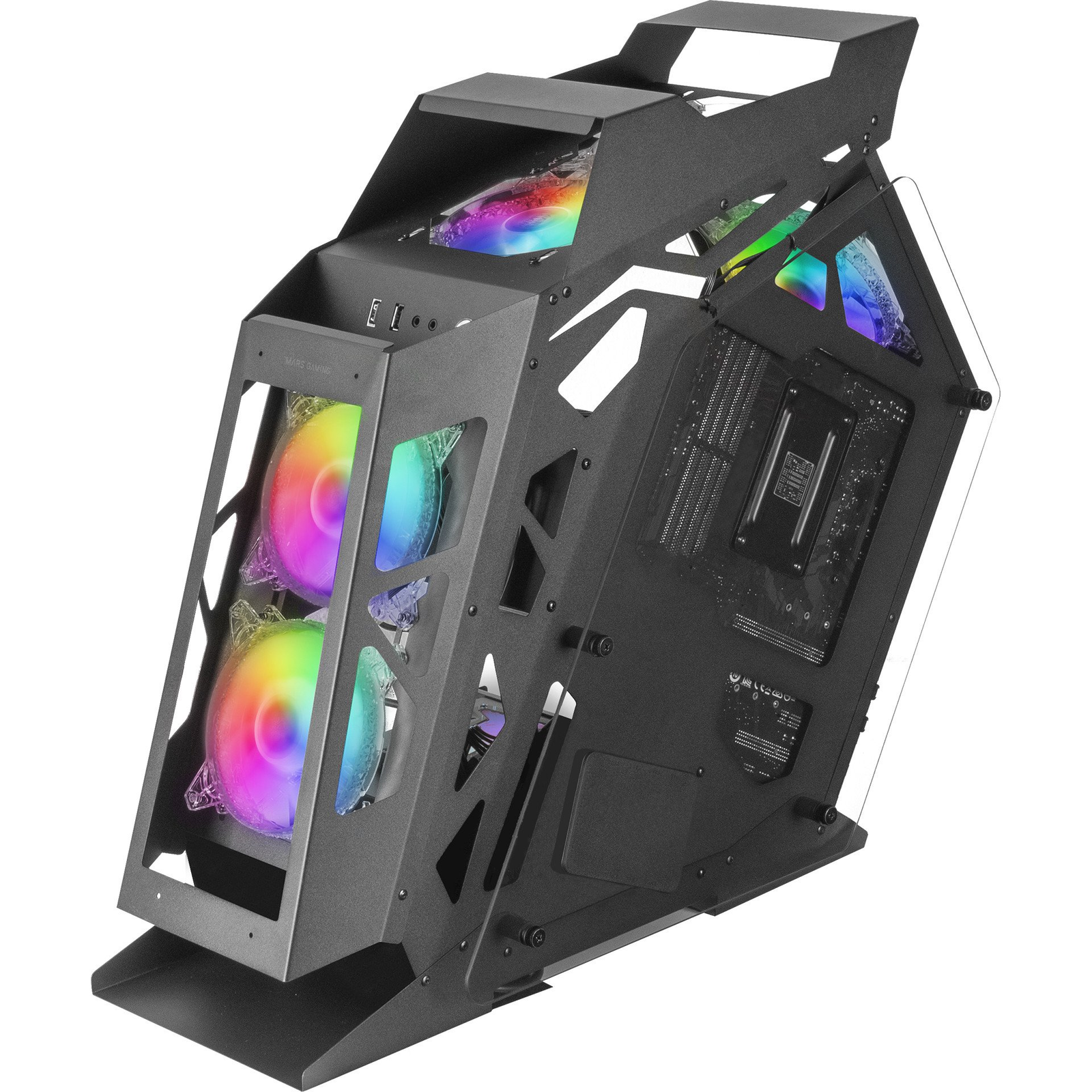 Mars Gaming MC61 carcase PC Tower Negru (8435693100140)