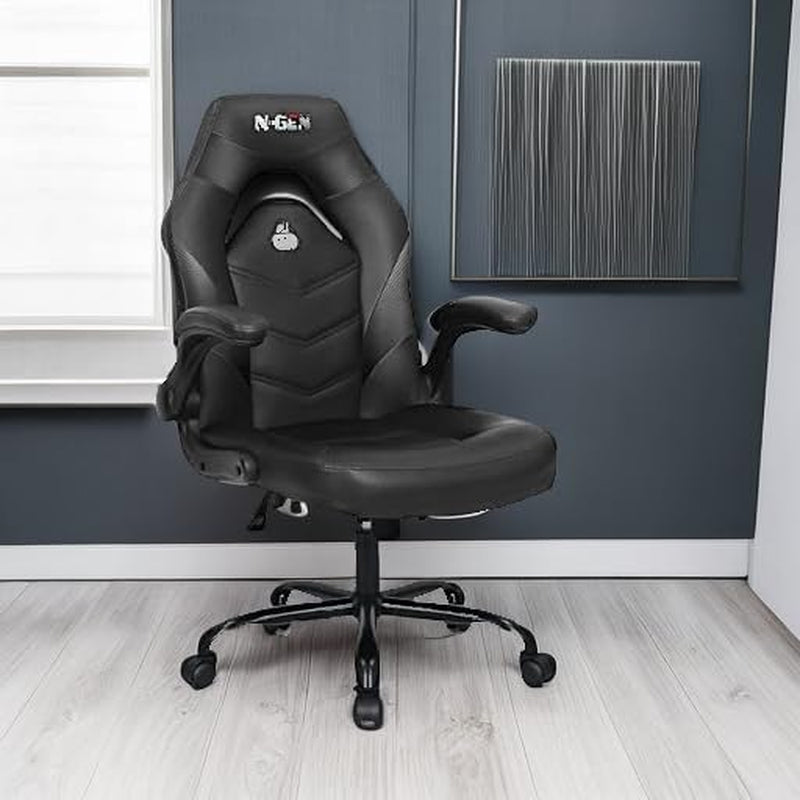Ergonomic Gaming Chair Black With Premium Lumbar Support
