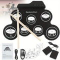 Foldable USB Electronic Drum Set with Pads