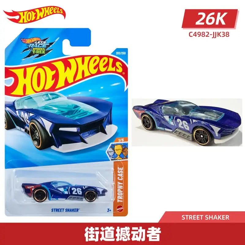 Hot Wheels C4982 2026K Batch 1:64 Diecast Car Ferrari BMW GTR Supra F1 Racing Mini Alloy Model Toy Collectible Gift For Kids