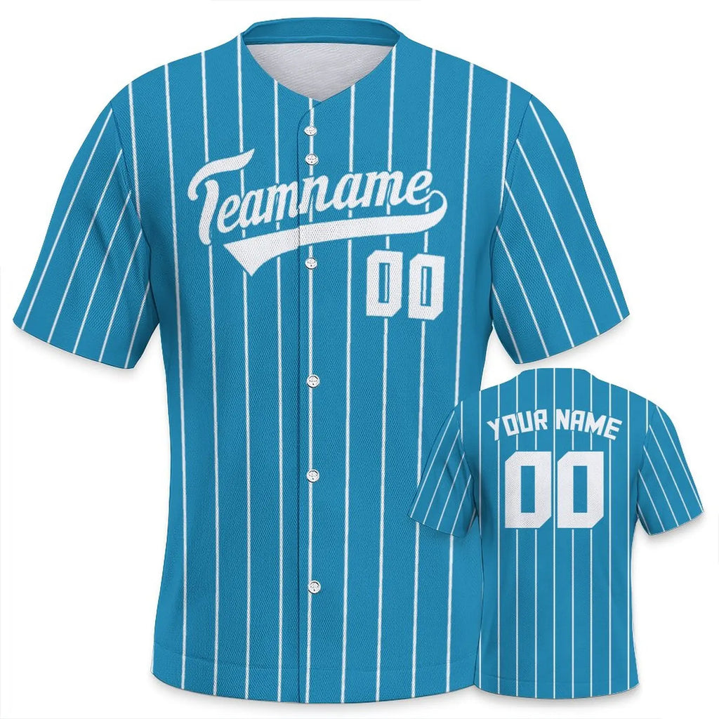 Men's Custom Baseball Jersey Solid Pinstripe Personalized Name Number Printing Fans Gift Baseball Team Shirt for Sportswear