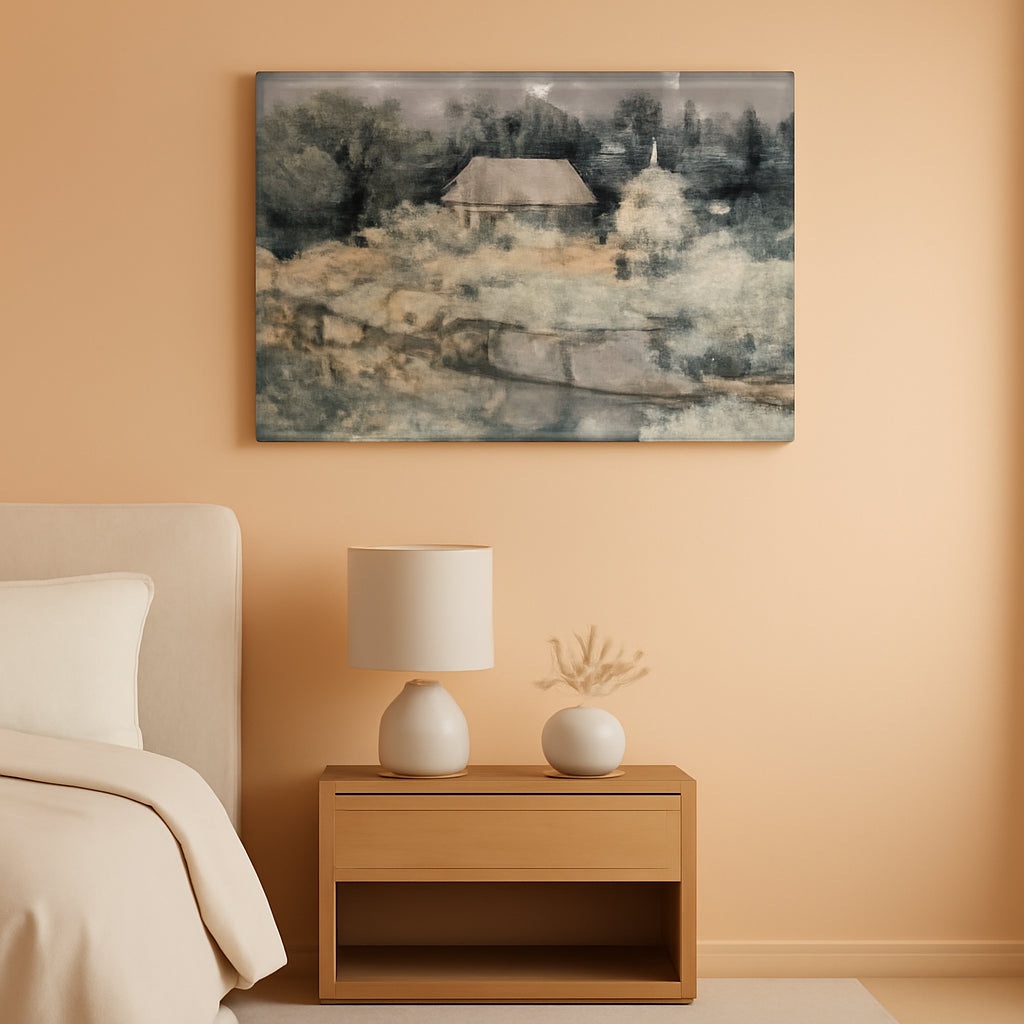 Impressive Landscape Gallery Canvas Wall Art 30x60