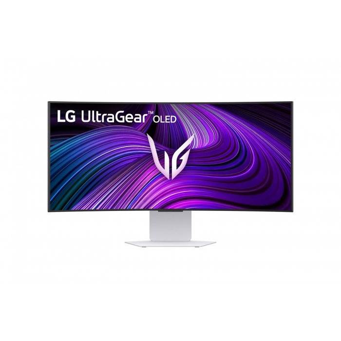 LG OLED Gaming 240Hz ívelt smart monitor 34" 34GX90SA, 3440x1440, 21_9, 275cd/m2, 1ms, HDMIx2/DP/USBx2/USB-C/RJ-45 (34GX90SA-W.AEU)
