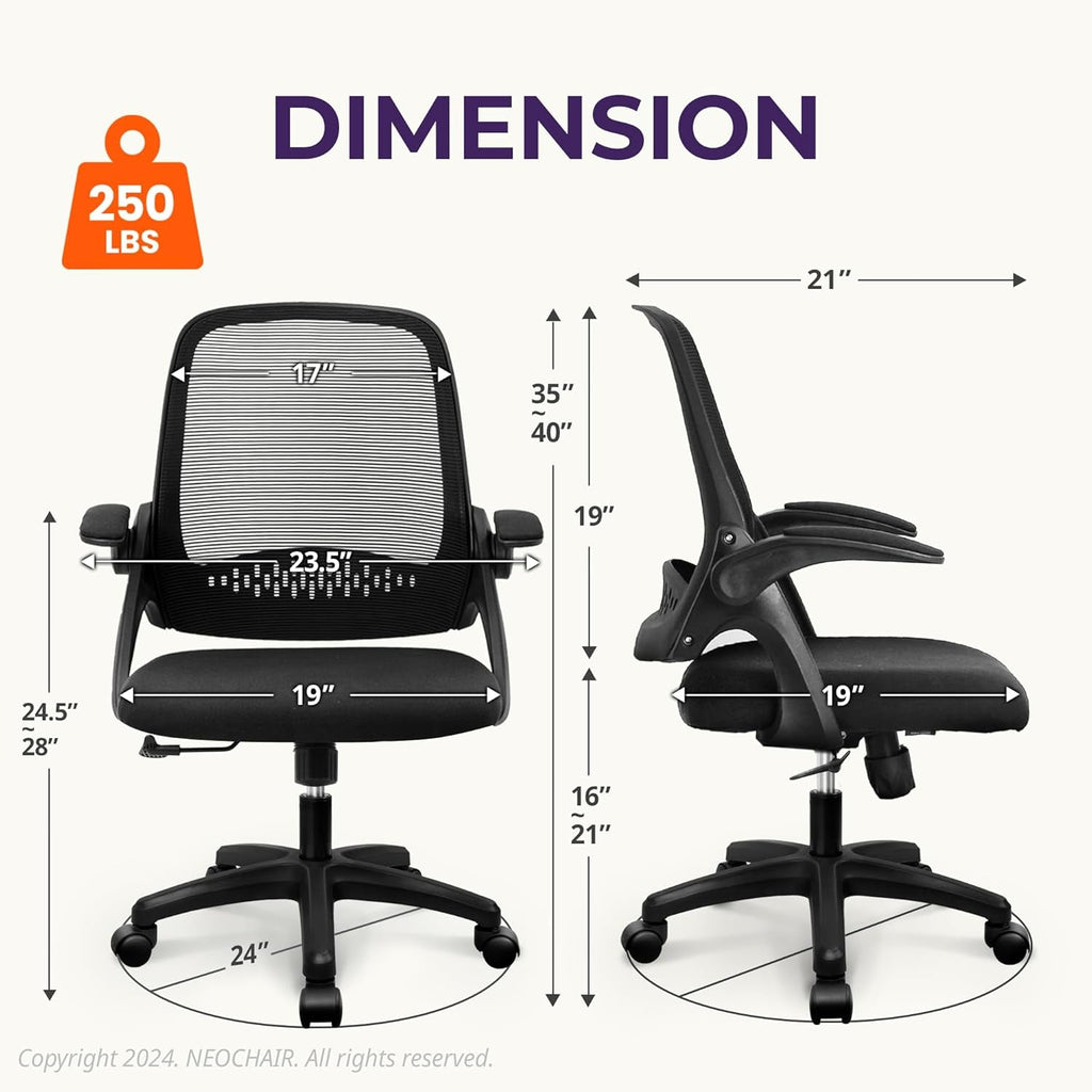Ergonomic Gaming Chair With Lumbar Support Black Adjustable