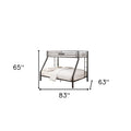 Twin Over Queen Bunk Bed