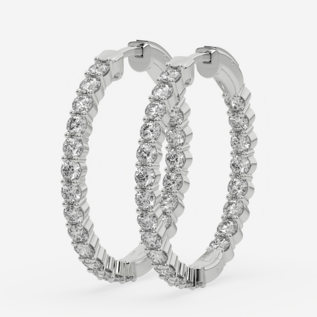 Inside Out Classic Hoop Earrings