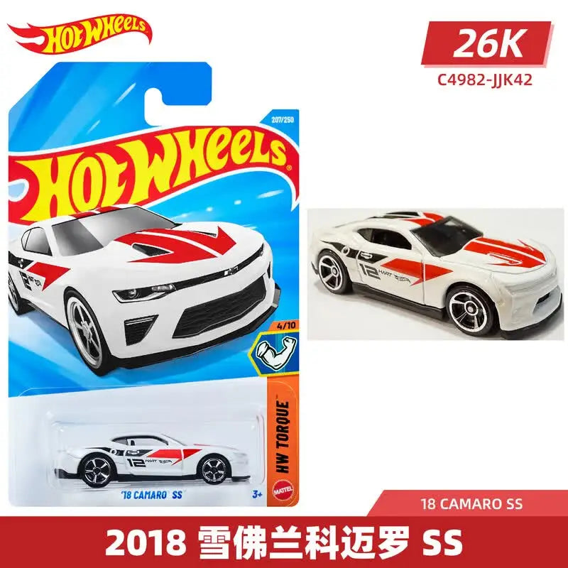 Hot Wheels C4982 2026K Batch 1:64 Diecast Car Ferrari BMW GTR Supra F1 Racing Mini Alloy Model Toy Collectible Gift For Kids