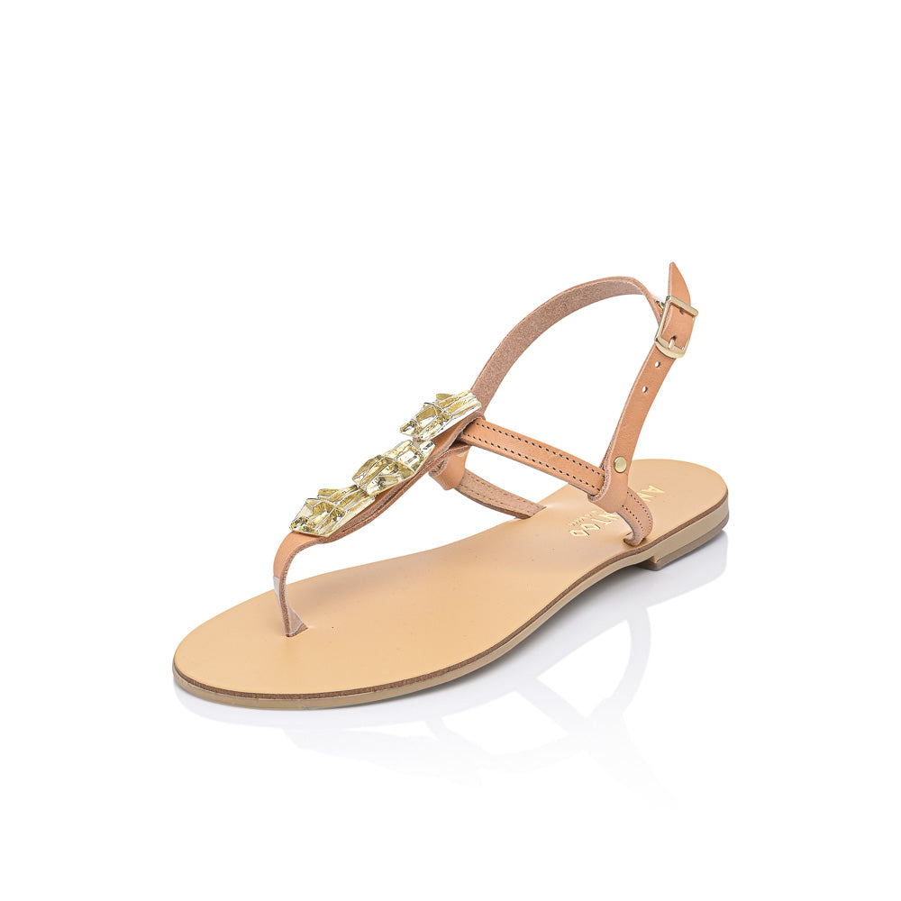 Ancientoo T-Straps Sandals Morfi