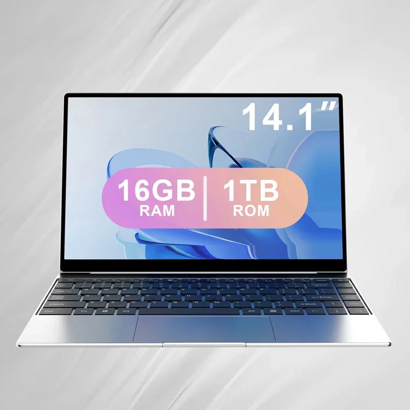 2026 Lucid Svelte‑Framed Laptop 15.6 16GB RAM 2TB SSD Intel 4405U Zephyrine Gaming PC 1920*1080 Display Quiescent Office Study