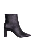 Green Goat Leather Senna Boots – 7.6 cm Block Heel