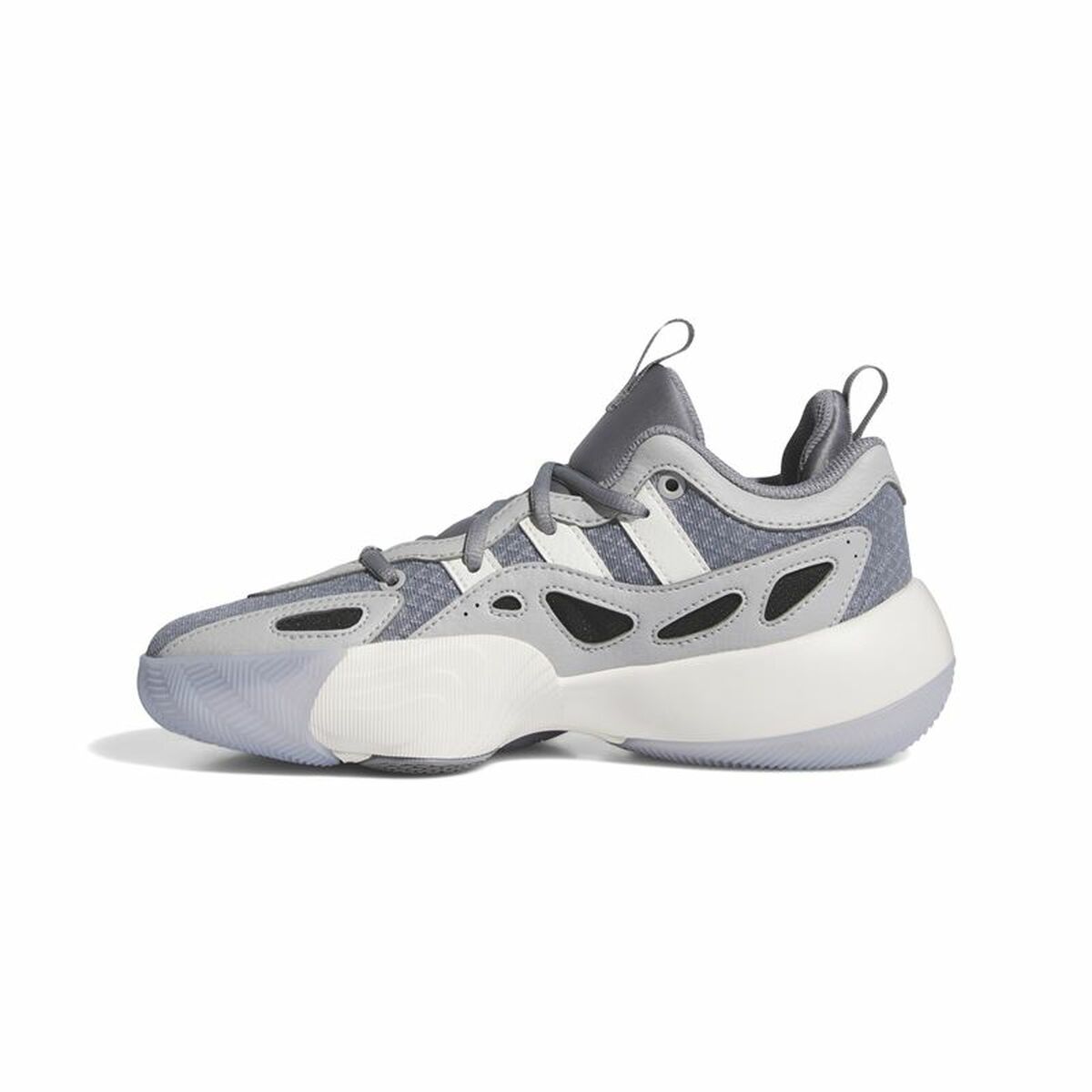 Basketball Shoes for Children Adidas Trae Unlimited White Grey