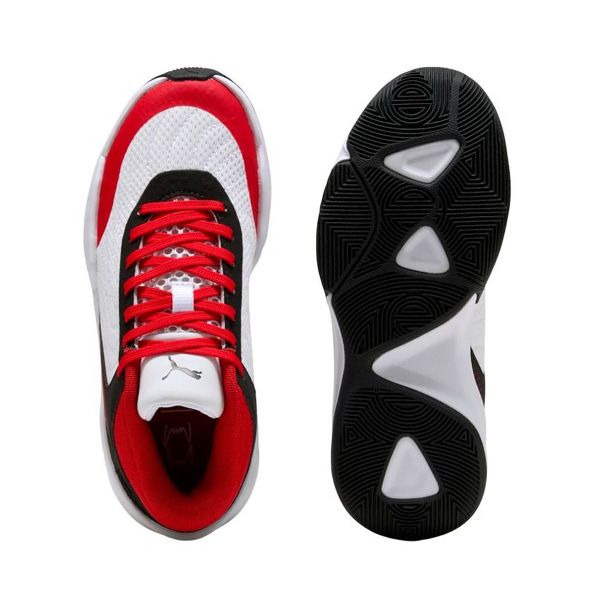 Basketball Shoes for Children Puma Court Pro 2 Multicolour