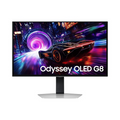 SAMSUNG Gaming 240Hz OLED monitor 27" G8, 3840x2160, 16_9, 250cd/m2, 0.03ms, HDMI/DisplayPort/USB,Pivot (LS27FG810SUXEN)