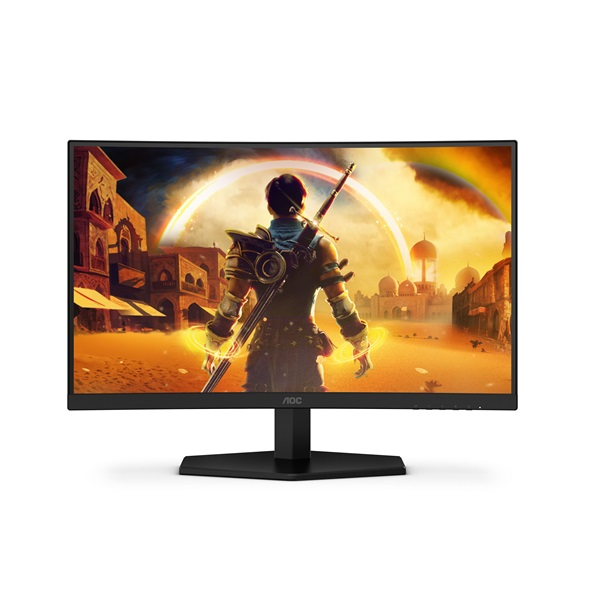 AOC Ívelt Gaming 180Hz monitor 27" C27G42E, 1920x1080, 16_9, 300cd/m2, 0,5ms, HDMIx2/DisplayPort, hangszóró (C27G42E)