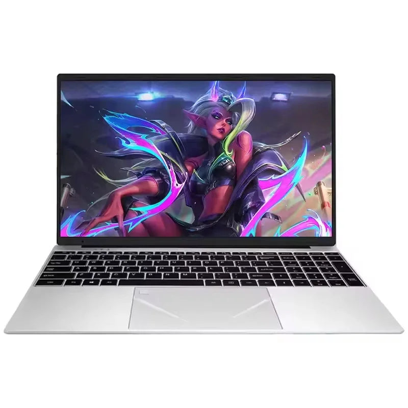 2026 Cryptic 14.1" Laptop N95 FHD IPS 120Hz Halcyon‑vivid Screen 7500mAh 32GB/2TB SSD Splendent Keypad Papillary Scan Unlock