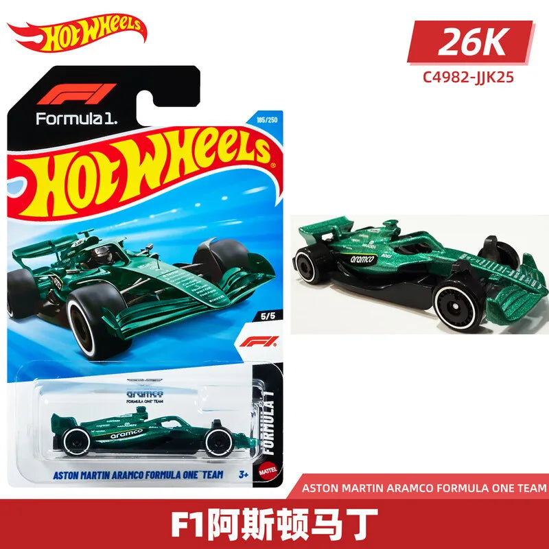 Hot Wheels C4982 2026K Batch 1:64 Diecast Car Ferrari BMW GTR Supra F1 Racing Mini Alloy Model Toy Collectible Gift For Kids