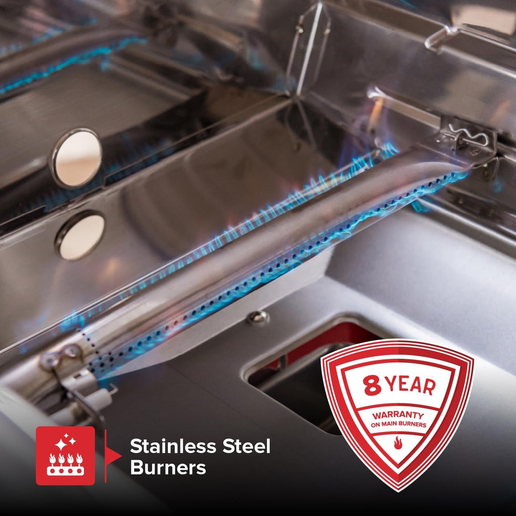 Stainless Steel Propane Gas Grill 401 Square Inches