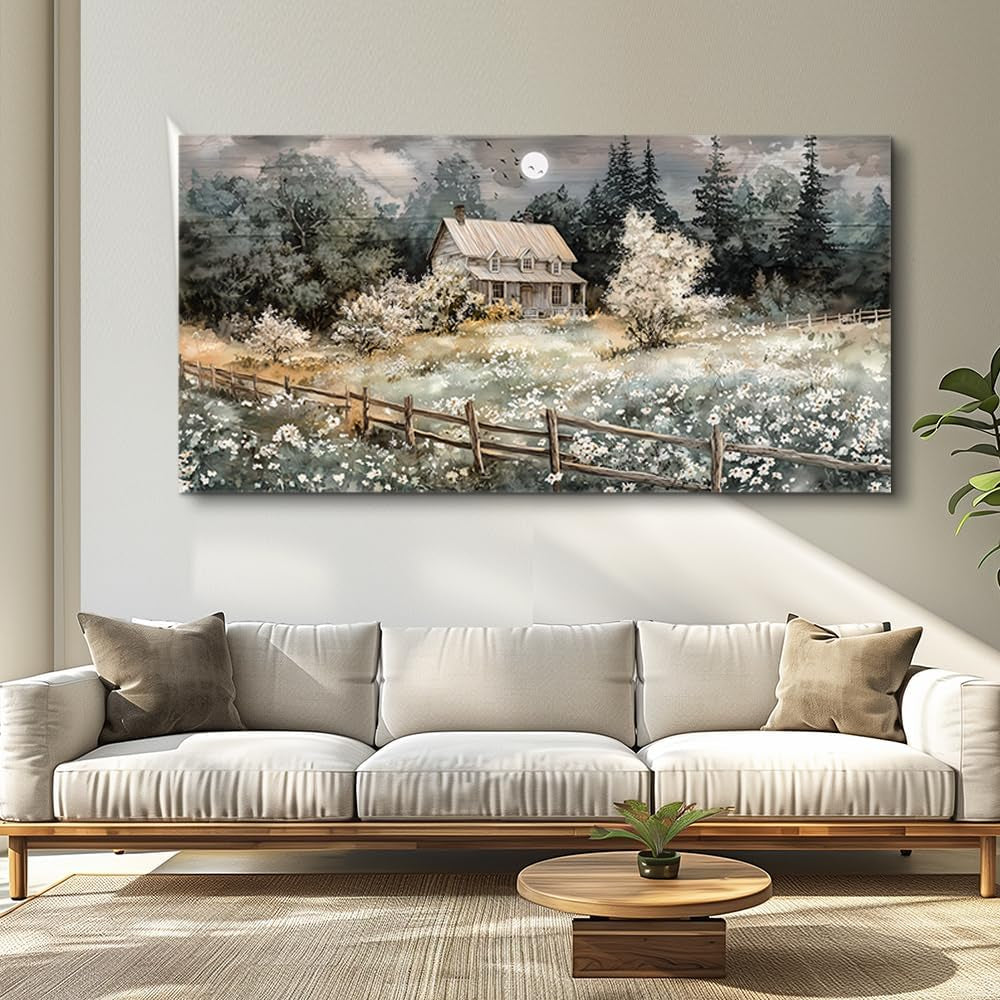 Impressive Landscape Gallery Canvas Wall Art 30x60