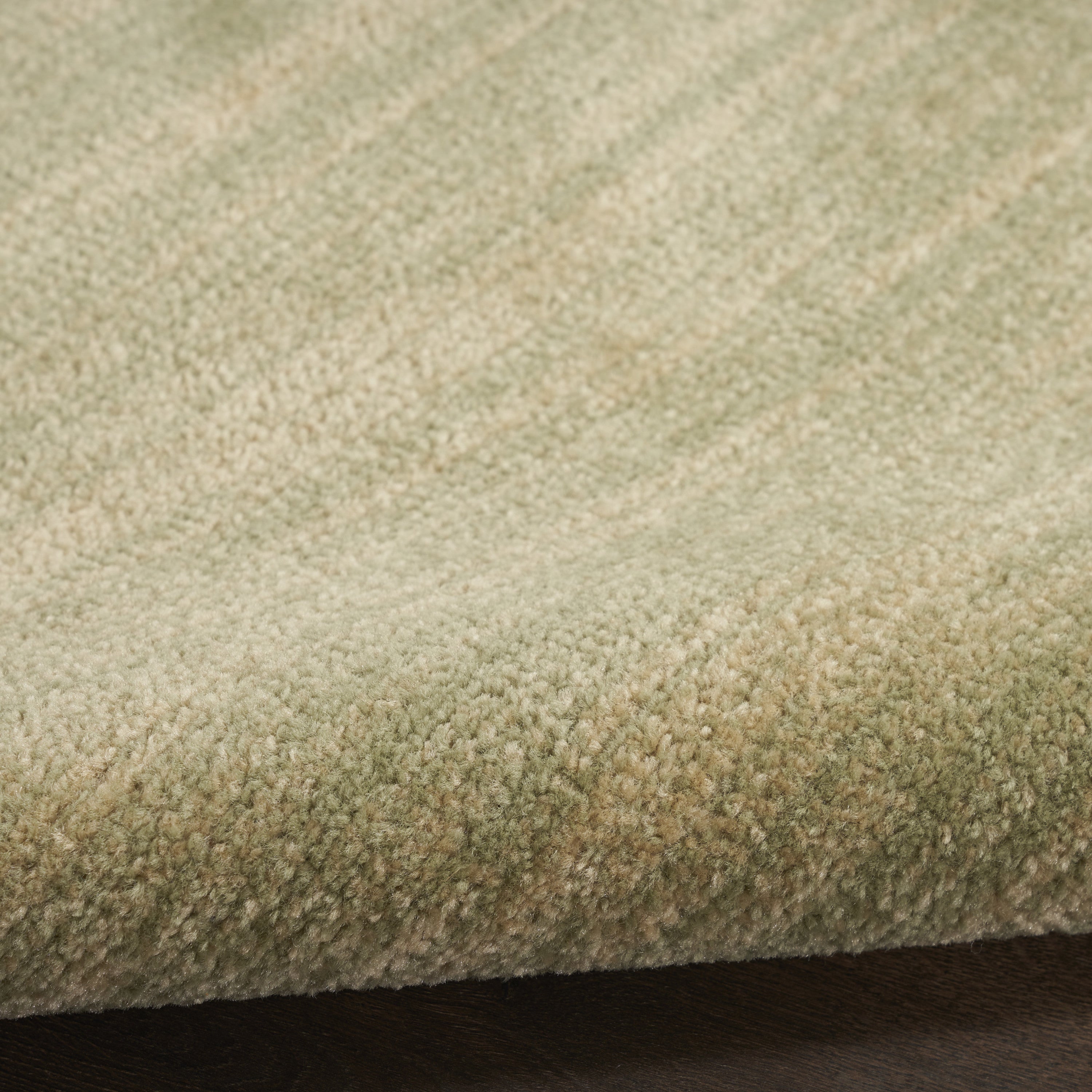 7' X 10' Green And Gold Abstract Indoor Outdoor Area Rug