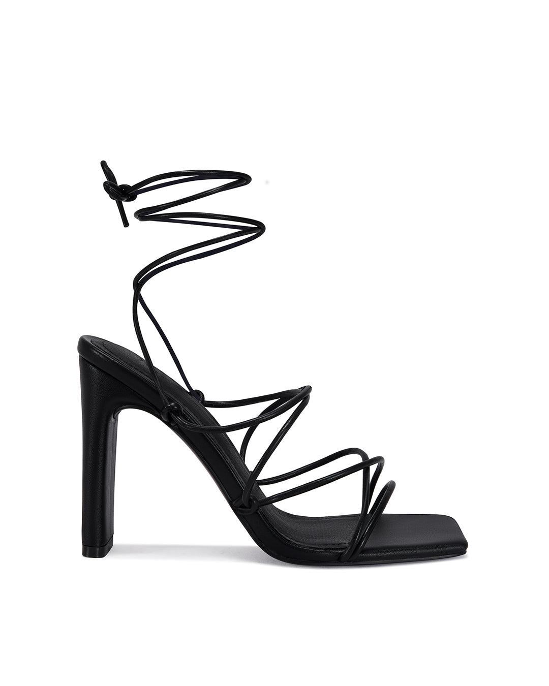 Eden Lace Up High Heel
