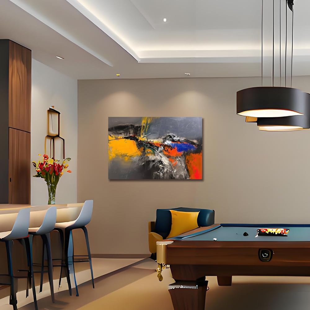 Abstract Wall Art 36x24 Inches Enchanting Painting