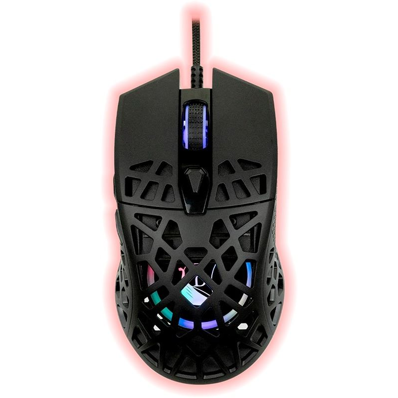 Konix Drakkar Aegir ultrakönnyű gaming egér fekete (KX-DK-GM-UL-PC) (KX-DK-GM-UL-PC)