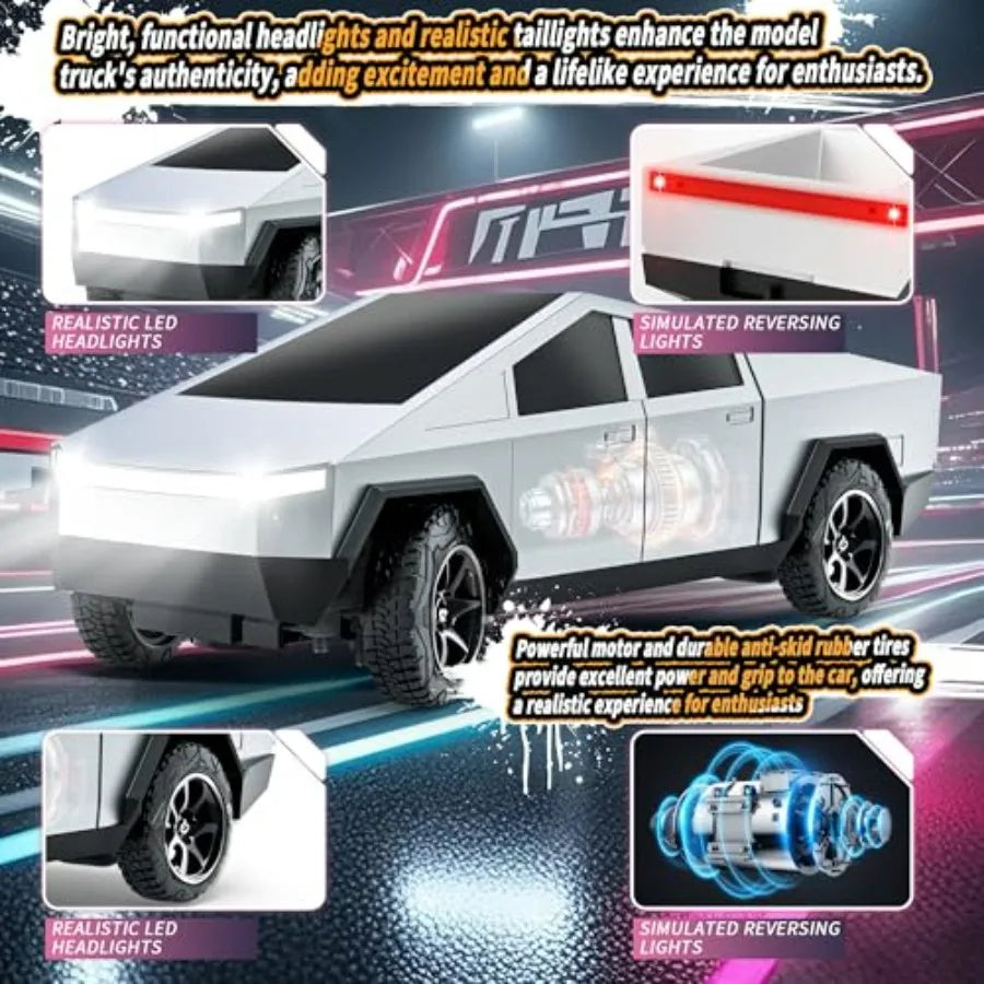 RC Car Toys All Terrain 2.4GHz RC Truck for Boys Aged 3-8, 8-12, Electric Vehicle Truck Toys for,Birthday Gifts for,Boys and Gi