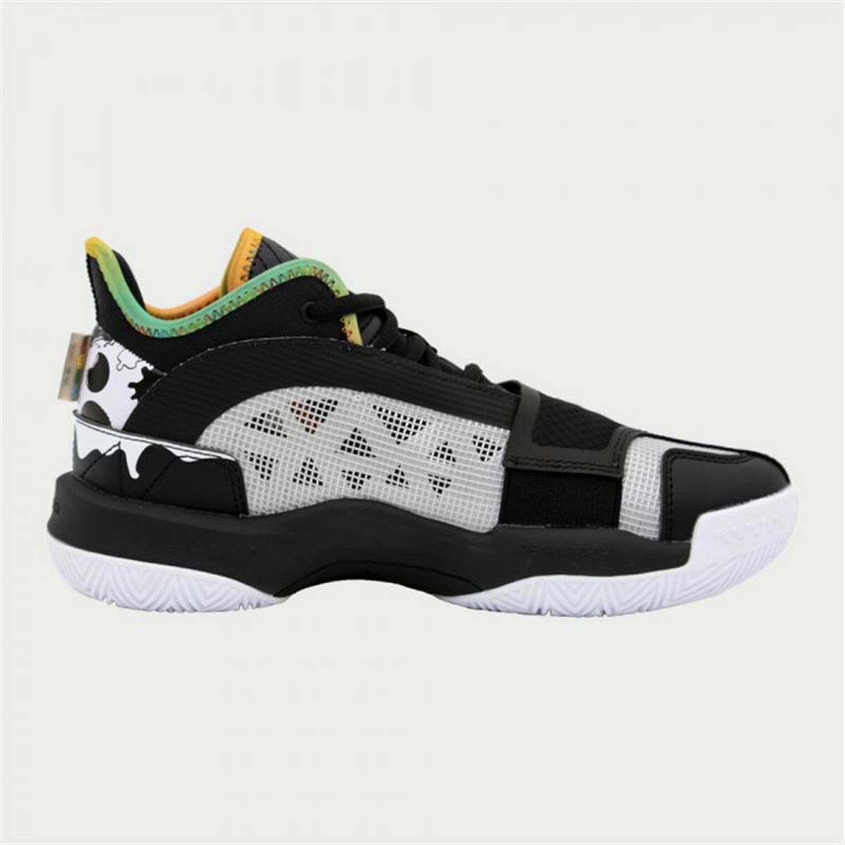 Basketball Shoes for Children Peak Big Triangle Kid Black
