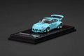 Ignition Model 1:64 Porsche 911 RWB 993 "Blue Green" Diecast Model Car #IG3872 In Stock Ready To Ship