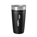 Lake Seminole Largo Map Tumbler Travel Mug Insulated Laser Engraved Coffee Cup Florida 20 oz