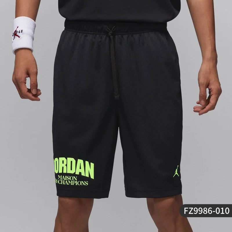 Nike Official Genuine JORDAN Men's Breathable Printed Training Shorts FZ9986-010