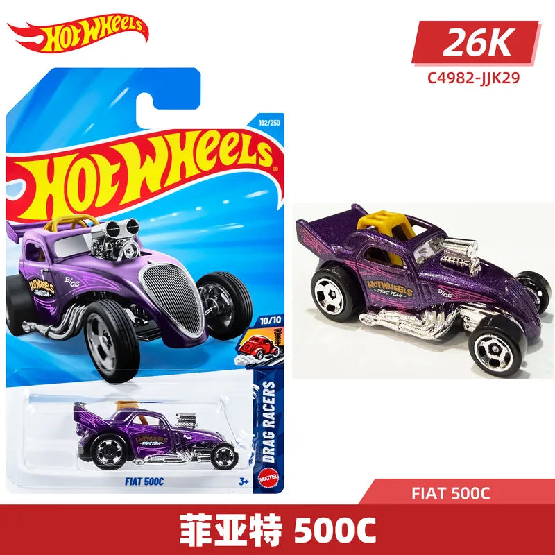 Hot Wheels C4982 2026K Batch 1:64 Diecast Car Ferrari BMW GTR Supra F1 Racing Mini Alloy Model Toy Collectible Gift For Kids