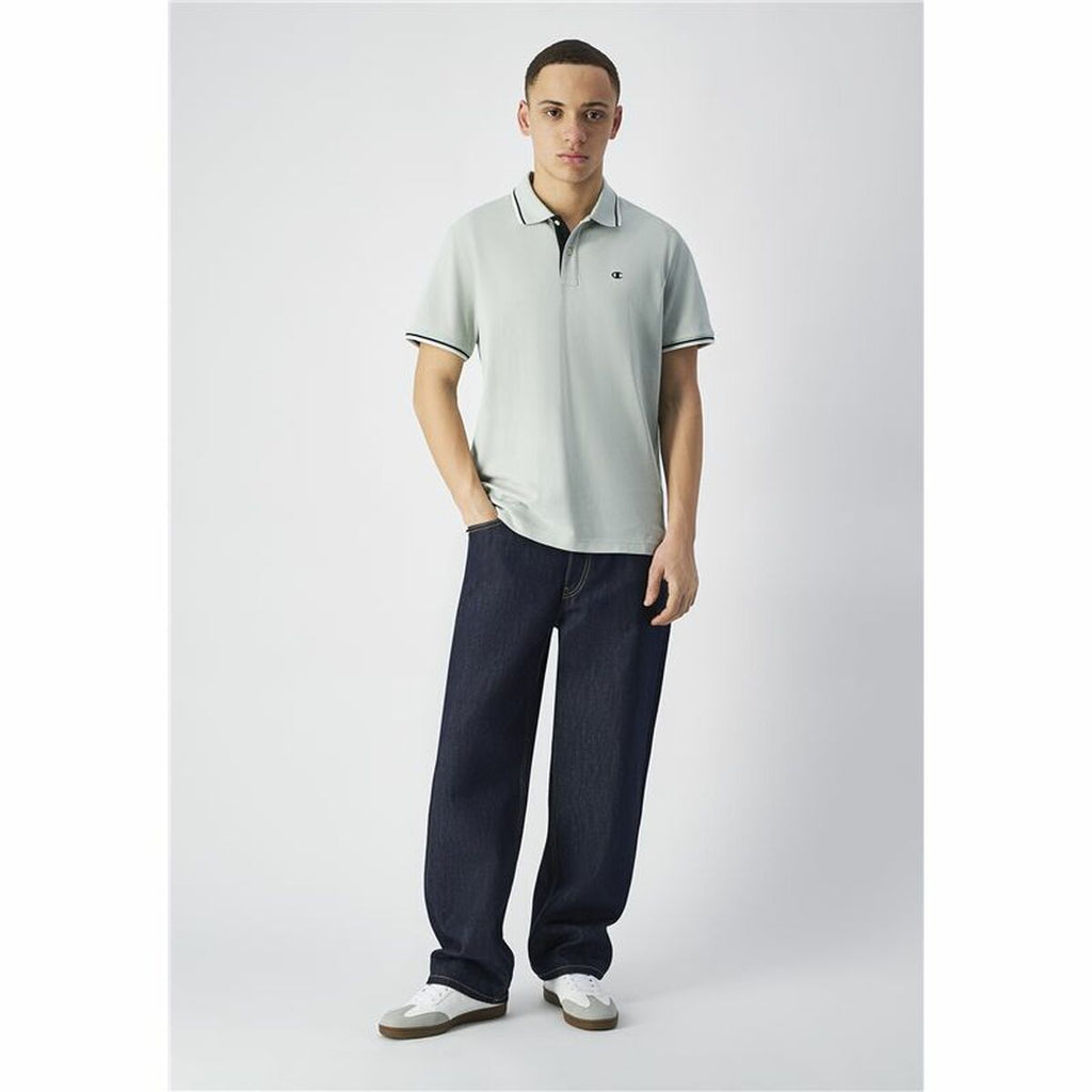 Men’s Short Sleeve Polo Shirt Champion White