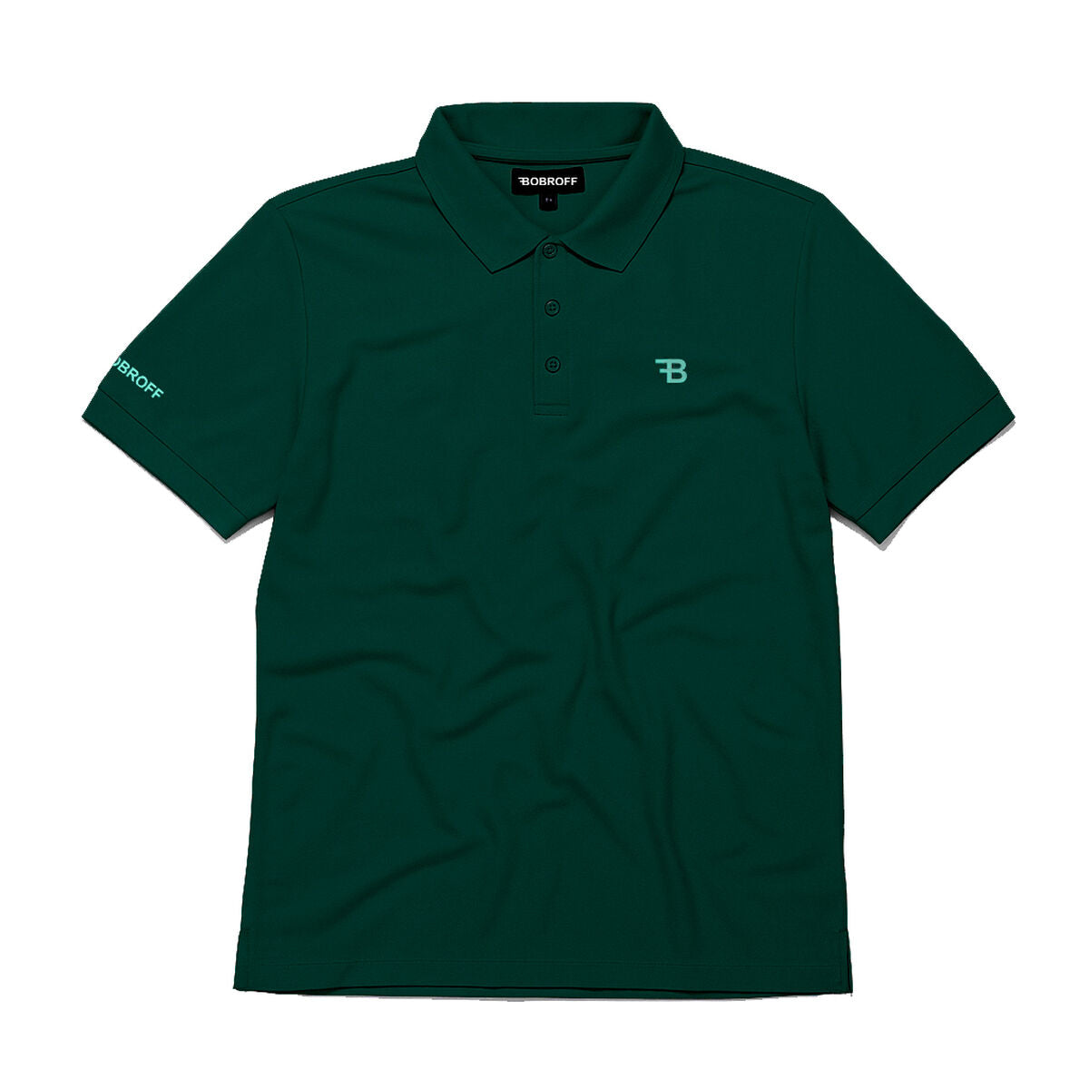 Men’s Short Sleeve Polo Shirt Bobroff Green