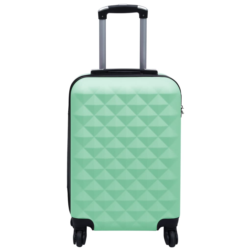 vidaXL Suitcase Set Travel Luggage Suitcase Bag Hardcase Trolley 2 Pcs ABS