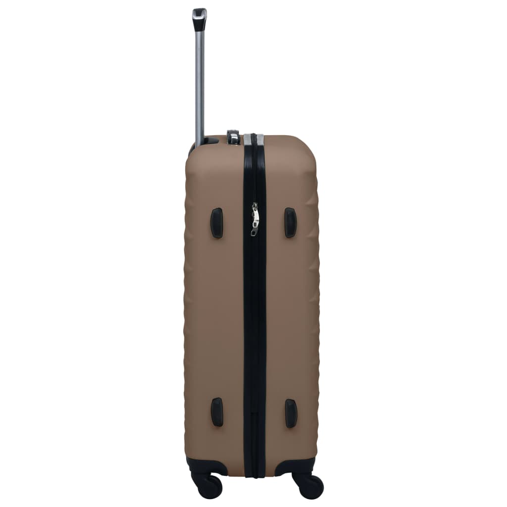 vidaXL Suitcase Set Travel Luggage Suitcase Bag Hardcase Trolley 2 Pcs ABS