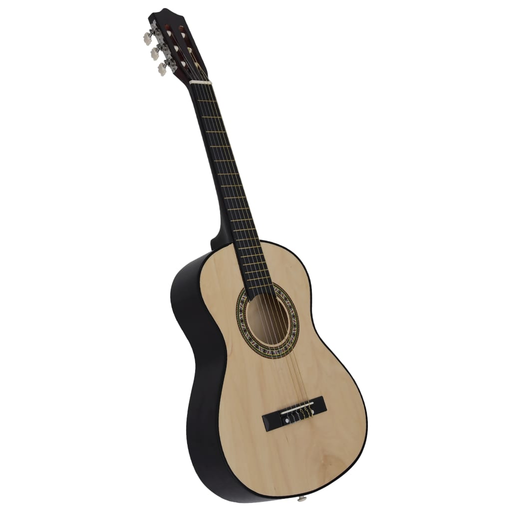 NNEVL 8 Piece Classical Guitar Children Beginner Set 1/2 34"