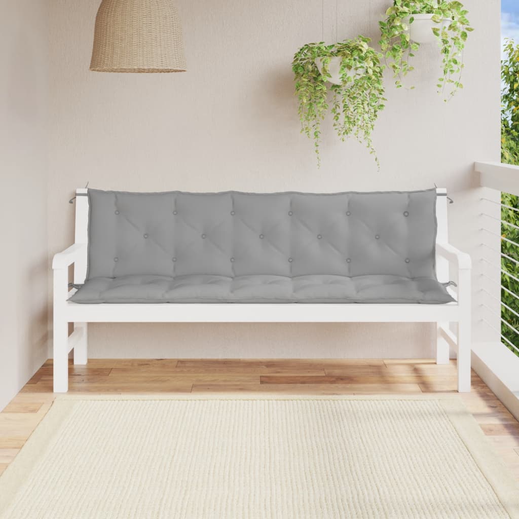 vidaXL Bench Cushion Water Repellent Outdoor Seat Cushion Pad Oxford Fabric