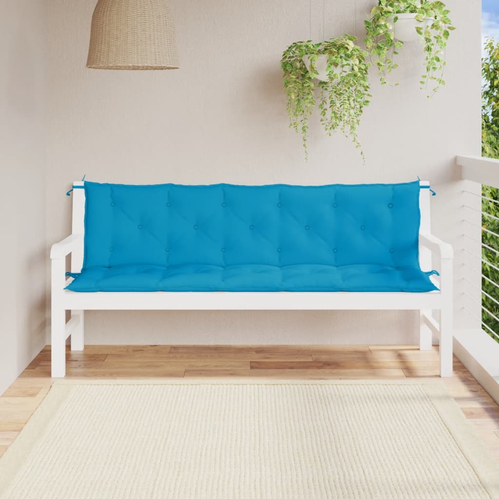 vidaXL Bench Cushion Water Repellent Outdoor Seat Cushion Pad Oxford Fabric