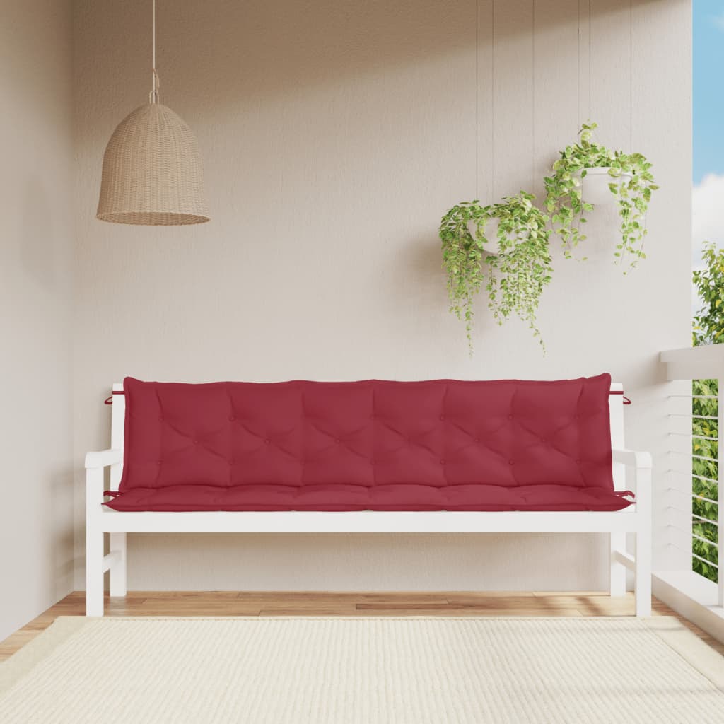 vidaXL Bench Cushion Water Repellent Outdoor Seat Cushion Pad Oxford Fabric