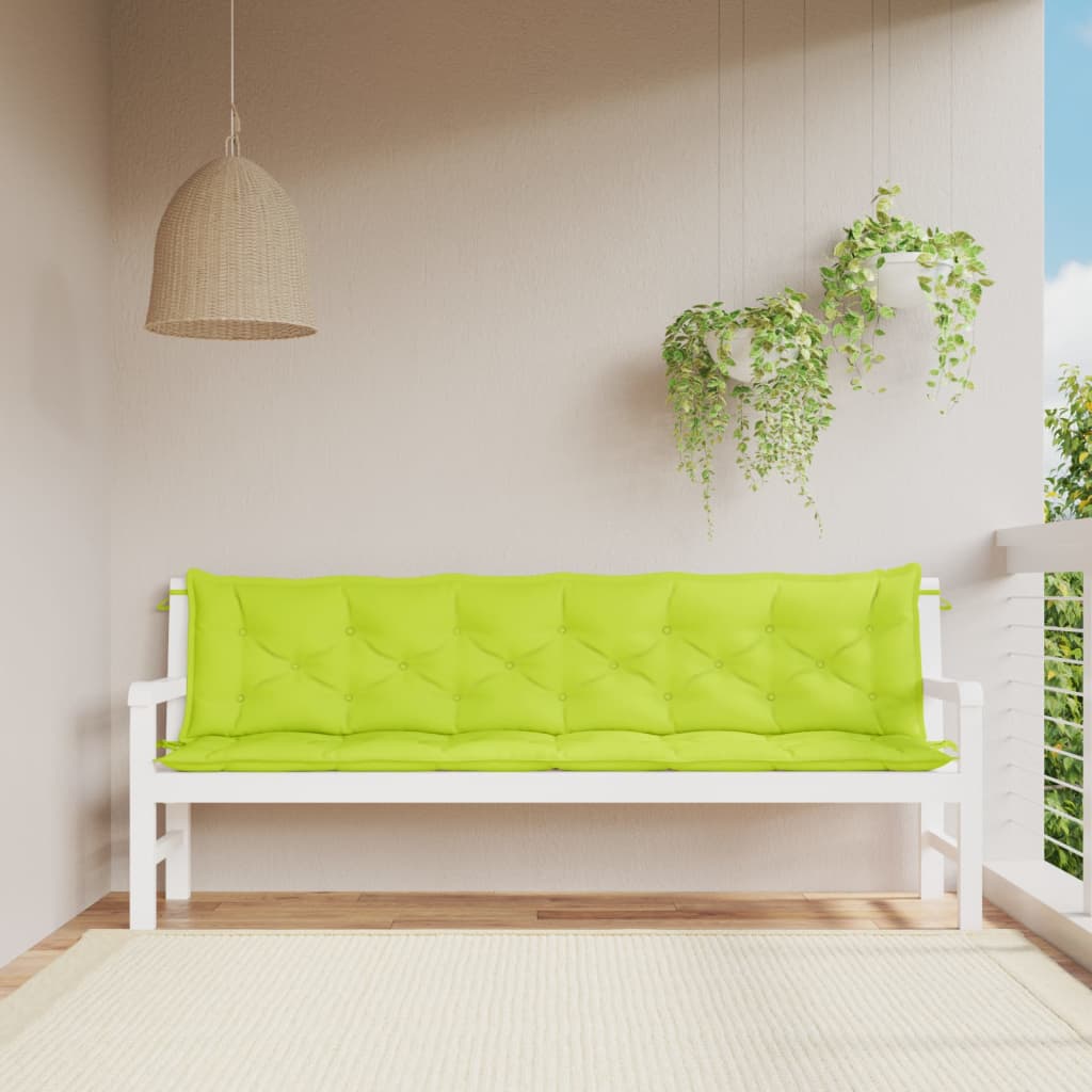 vidaXL Bench Cushion Water Repellent Outdoor Seat Cushion Pad Oxford Fabric