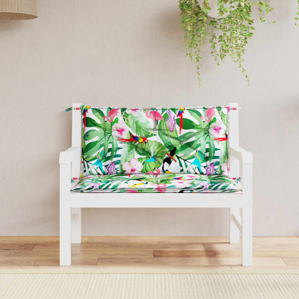 vidaXL Bench Cushion Water Repellent Outdoor Seat Cushion Pad Oxford Fabric