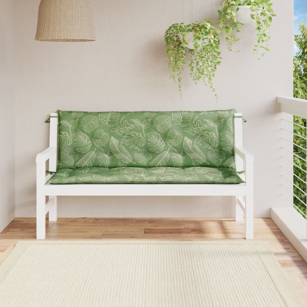 vidaXL Bench Cushion Water Repellent Outdoor Seat Cushion Pad Oxford Fabric