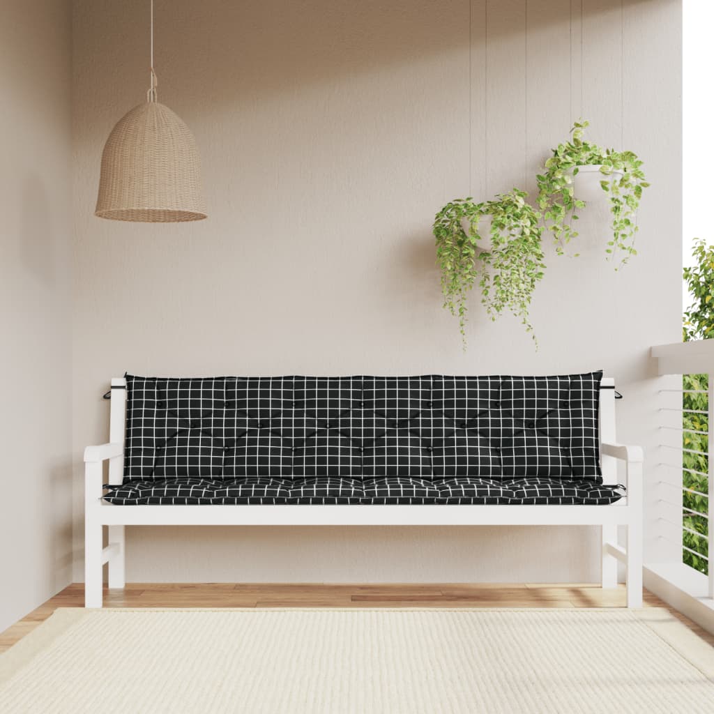 vidaXL Bench Cushion Water Repellent Outdoor Seat Cushion Pad Oxford Fabric